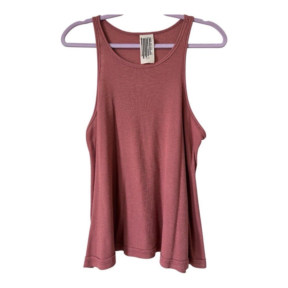 Free People Ribbed Swing Tank – Size M